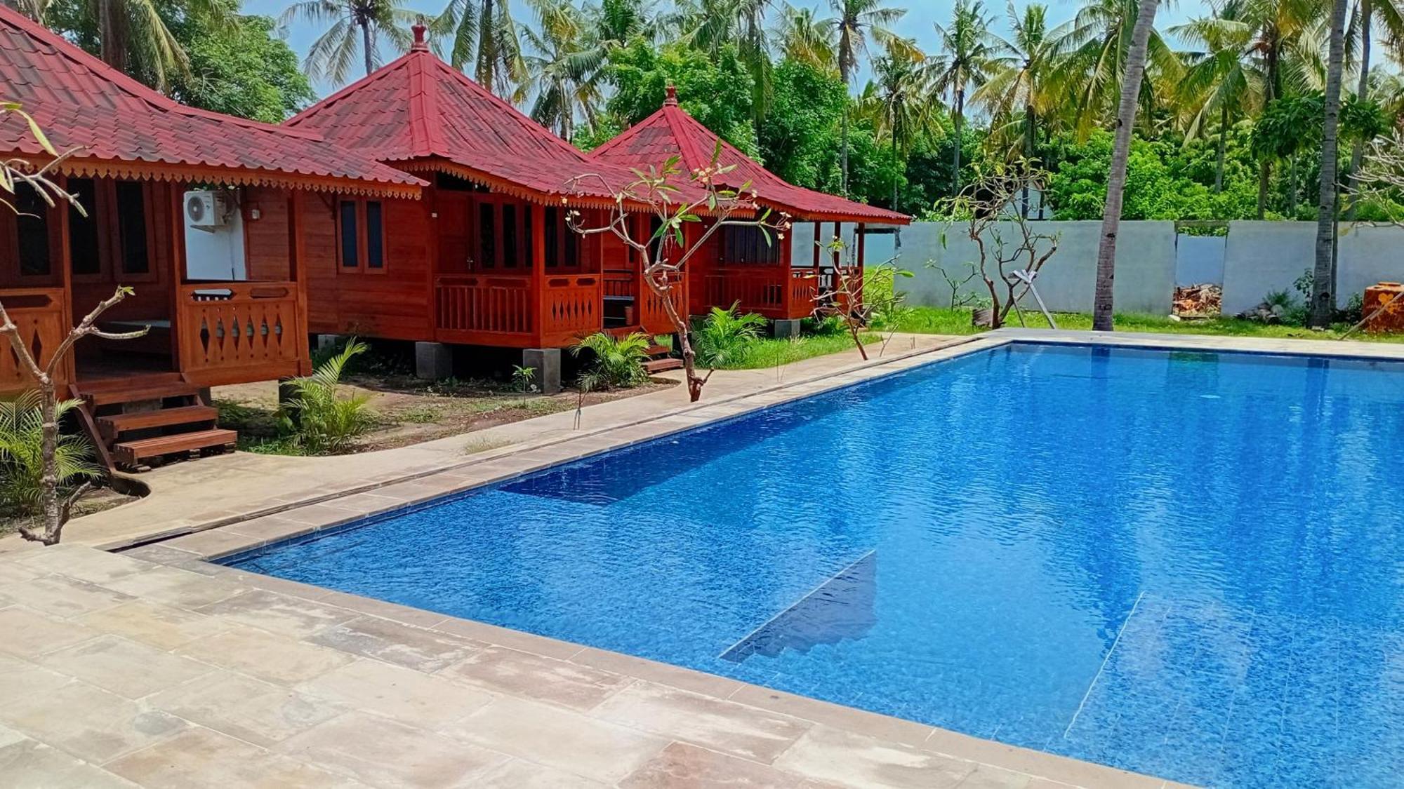 Welly Bungalow Gili Trawangan Luaran gambar